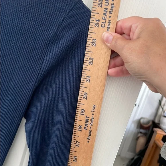 Aero Graphic Long Sleeve Shirt - Blue - Picture 7 of 7